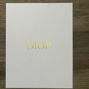 Dior White and Gold Box
